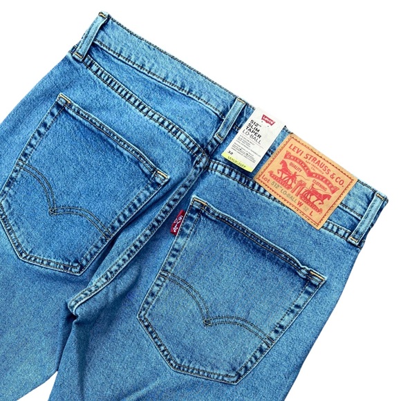 Levi’s 512™ SLIM TAPERED LO-BALL JEANS WOLF LIGHT BLUE - Picture 16 of 16